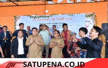 Perayaan Hari Pers Nasional di Samosir, Bupati dan Wabup Samosir Rajut Kebersamaan