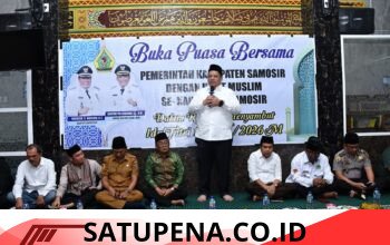 Bupati dan Wabup Samosir Buka Puasa Bersama Umat Muslim, Tekankan Kerukunan Antarumat Beragama