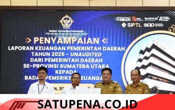 Tepat Waktu, Bupati Samosir Sampaikan LKPD 2025 ke BPK Sumut