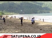 Tradisi Petik Laut Bulan Suro di Pantai Perawan Dipadati Pengunjung, Kades Tambak Asri Tekankan Keselamatan Nelayan