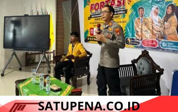 Bentengi Generasi Muda dari Narkoba dan Bullying, Polsek Abung Semuli Bekali 200 Siswa Baru dengan Edukasi Hukum