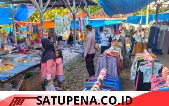 Polsek Sungkai Jaya Intensifkan Patroli di Pasar Cempaka, Antisipasi Kejahatan C3 dan Jaga Rasa Aman Warga