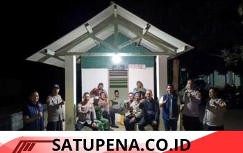 Polsek Punggur Perkuat Keamanan Berbasis Warga, Dorong Pos Ronda Kembali Aktif di Kampung Saptomulyo
