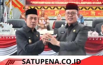 Wabup Lampung Utara Hadiri Dua Agenda Rapat Paripurna DPRD