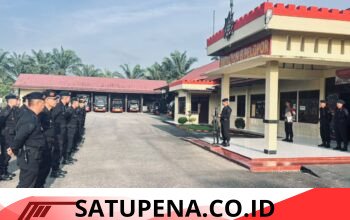 Akhir Pekan Bukan Halangan, Satbrimob Polda Sumsel Batalyon B Pelopor Jaga Kesiapsiagaan Personel