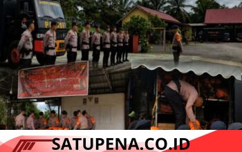 Personel Satbrimob Polda Sumsel Batalyon B Pelopor Gelar Apel Siaga SAR, Pastikan Kesiapan Hadapi Situasi Darurat
