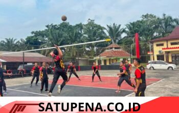 Jaga Stamina dan Solidaritas, Satbrimob Polda Sumsel Batalyon B Pelopor Gelar Olahraga Rutin Personel