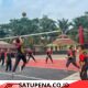 Jaga Stamina dan Solidaritas, Satbrimob Polda Sumsel Batalyon B Pelopor Gelar Olahraga Rutin Personel