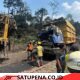 Dump Truck Batu Bara Tabrak Rekannya di Muratara, Sopir Tewas Terjepit Kabin