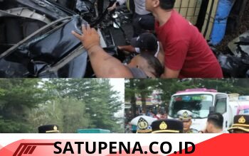 Tragedi Maut di Jalur Medan-Berastagi, Truk Fuso Diduga Rem Blong Libas 8 Kendaraan, 4 Tewas dan 8 Luka-Luka