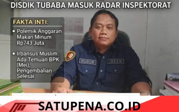 Disdik Tubaba Masuk Radar Inspektorat, Irbansus V Sebut Sudah Ada Temuan BPK