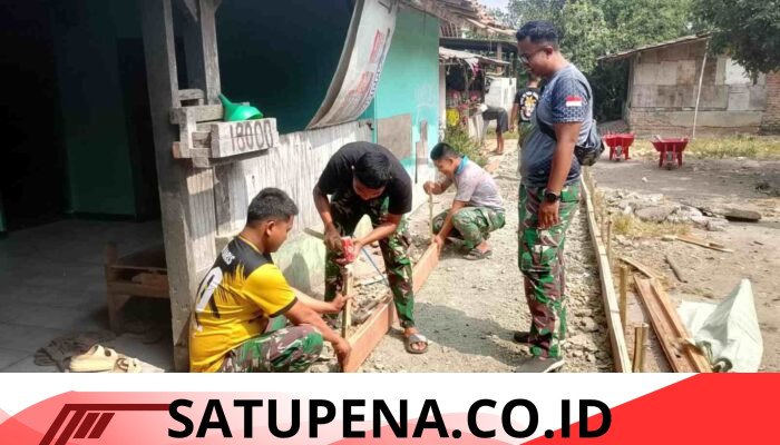 Kabar Terkini: Desa Wibawamulya Gembira Punya Jalan Lingkungan Baru Berkat TMMD Ke-129