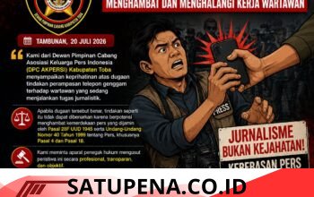 Pernyataan Sikap DPC AKPERSI Kabupaten Toba Menghambat Dan Menghalangi Kerja Wartawan.