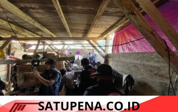 Polres Aceh Tengah Tertibkan Dugaan Aktivitas PETI di Pegasing, Ratusan Karung Material dan Peralatan Tambang Diamankan