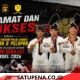 Personel Satbrimob Polda Sumsel Batalyon B Pelopor Torehkan Prestasi Gemilang pada Kejuaraan Daerah Tarung Derajat Provinsi Sumsel Tahun 2026