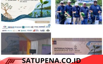 Peringati International Mangrove Day 2026, STMA Trisakti Tanam 3.250 Bibit Mangrove Bersama OJK, AAUI, AAMAI dan 29 Mitra Industri Asuransi