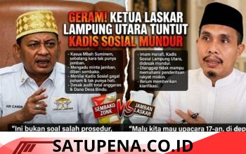 Saling Lempar Tupoksi di Tengah Kemiskinan Ekstrem: Laskar Lampung Utara Siap Kepung Dinsos