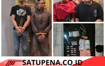 Satresnarkoba Polres Aceh Tengah Kembali Ungkap Peredaran Narkoba, 4 Pelaku Ditangkap Bersama Puluhan Paket Sabu