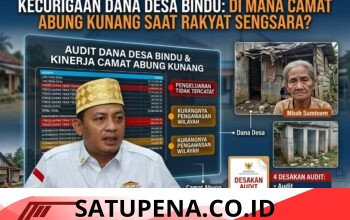 Laskar Lampung Utara Desak Audit Dana Desa Bindu, Kinerja Camat Abung Kunang Dipertanyakan