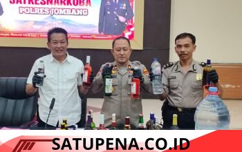 Perangi Narkoba, Polres Jombang Ungkap 80 Kasus Selama Semester Pertama 2026