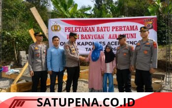 Polres Aceh Tengah Bangun Rumah Layak Huni untuk Warga yang Membutuhkan di Kecamatan Bies