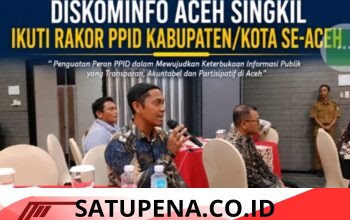Diskominfo Aceh Singkil Ikuti Rakor PPID Kabupaten/Kota Se-Aceh 