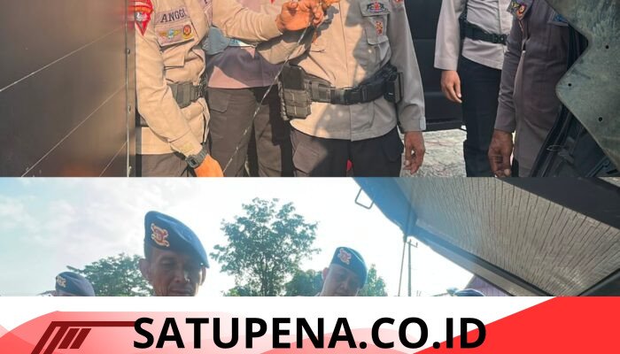 Pastikan Kesiapan Operasional, Satbrimob Polda Sumsel Batalyon B Pelopor Gelar Apel Kendaraan dan Peralatan
