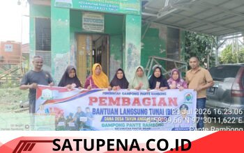 Pemerintah Gampong Pante Rambong Kembali Salurkan BLT Dana Desa 2026