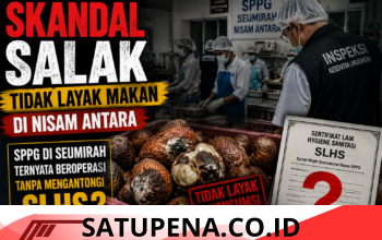 Skandal Salak Busuk di Nisam Antara: SPPG di Seumirah Ternyata Beroperasi Tanpa Mengantongi SLHS?
