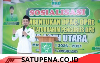 Muhammad Adam Pimpin Konsolidasi PKB Aceh Utara, Struktur Partai Diperkuat hingga Akar Rumput