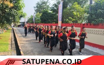 Jaga Fisik Tetap Prima, Batalyon B Pelopor Asah Kekompakan Lewat Olahraga Bersama