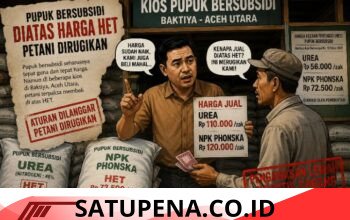 Pupuk Subsidi Rp120 Ribu di Baktiya, Siapa Bermain di Balik “Sisa Alokasi”?