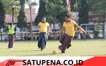 Meriahkan HUT Ke-81 Kemerdekaan RI, Polres Jombang Gelar Turnamen Mini Soccer Bersarung