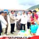 Aparatur dan Masyarakat Simpang Empat Serahkan Bantuan untuk Korban Kebakaran di Jagong Jeget
