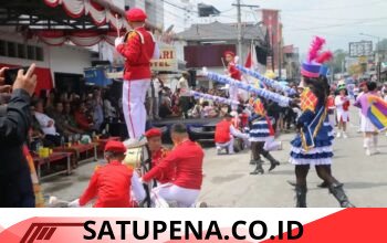 ‎Festival Drumband Piala Bupati Taput Jadi Wadah Pembentukan Karakter Generasi Muda ‎.