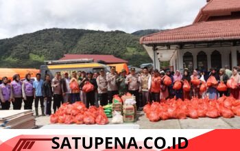 Jumat Barokah, Polres Aceh Tengah Kembali Gelar Bakti Sosial dan Bakti Kesehatan untuk Warga Korban Kebakaran di Jagong Jeget