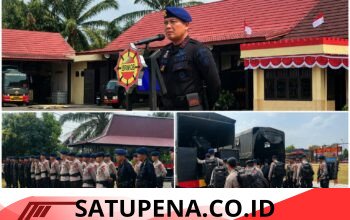 Personel Batalyon B Pelopor Diterjunkan ke Musi Banyuasin, Perkuat Pengamanan Operasi Aman Nusa II Penanggulangan Karhutla