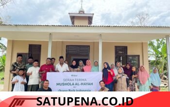 Sekolah Relawan Serahkan Mushala Al-Hayah kepada Masyarakat Dusun Tanjong Meuleuweuk