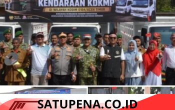 Pemko Langsa Serahkan Kendaraan Operasional Koperasi Merah Putih, Dorong Penguatan Ekonomi Gampong