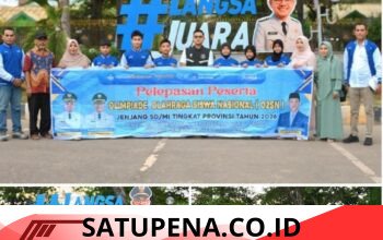 Wali Kota Langsa Jeffry Sentana Lepas Kontingen O2SN Tingkat Nasional Tahun 2026 ke Jawa Barat