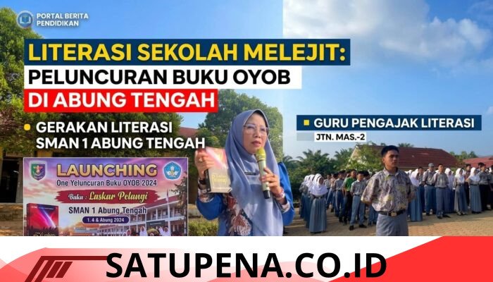 Perkuat Pondasi Literasi Sekolah, SMAN 1 Abung Tengah Lanjutkan Program ‘One Year One Book’