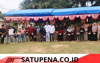 Din Minimi Santuni Anak Yatim Piatu di Hari Kemerdekaan RI ke-81