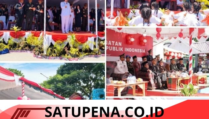 Ribuan Warga Padati Kota Balige, Pawai HUT ke-81 RI Semarakkan Perayaan Kemerdekaan di Toba