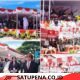 Ribuan Warga Padati Kota Balige, Pawai HUT ke-81 RI Semarakkan Perayaan Kemerdekaan di Toba