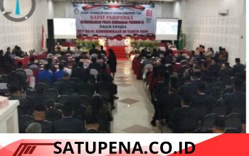 DPRD Toba, Gelar Rapat Paripurna Dengarkan Pidato Kenegaraan Presiden Republik Indonesia