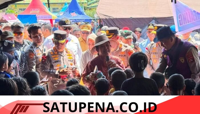 Kapolri Tinjau Pengungsian Korban Gempa NTT, Pastikan Penanganan Bencana Berjalan Optimal