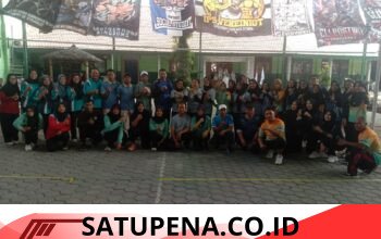 Gebyar Gugus 1 Kalipare Meriahkan HUT RI ke-81, Lomba Voli Antar Guru Berlangsung Meriah