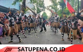 Semarak Pawai Budaya Desa Pulolor, Ikon Karnaval Tingkat Desa di Kabupaten Jombang