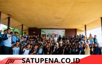 PD PII LHOKSEUMAWE GELAR “ECO VIBES” BERSAMA PELAJAR DI PANTAI JAGU*