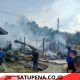 Rumah Warga di Dusun Karya Kampung Seumadam Terbakar, Kerugian Ditaksir Rp500 Juta